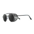 thumbnail image 2 of Steampunk Sunglasses Metal Frame Side Gothic Glasses for Women Red, 2 of 7