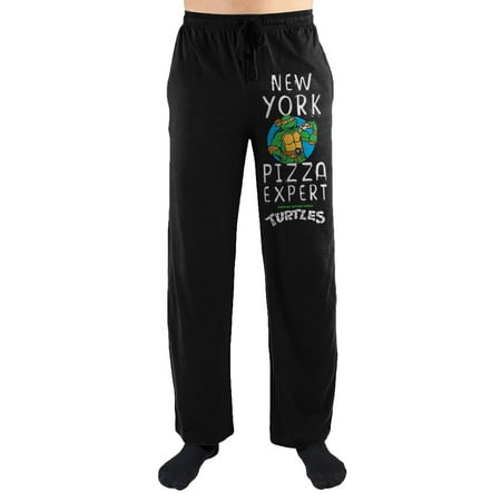 Teenage Mutant Ninja Turtles TMNT Michelangelo New York Pizza Expert Print Men's Loungewear Lounge Pants XX-Large