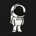 thumbnail image 2 of Dalix Astronaut Embroidered Fleece Zip Hoodie Cold Fall Winter Mens in Black 2XL XX-Large, 2 of 5