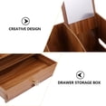 thumbnail image 4 of WEUVEB Plastic Storage Box Simple Office General Users 1Pcs 9.82x9.43x8.65In, 4 of 5