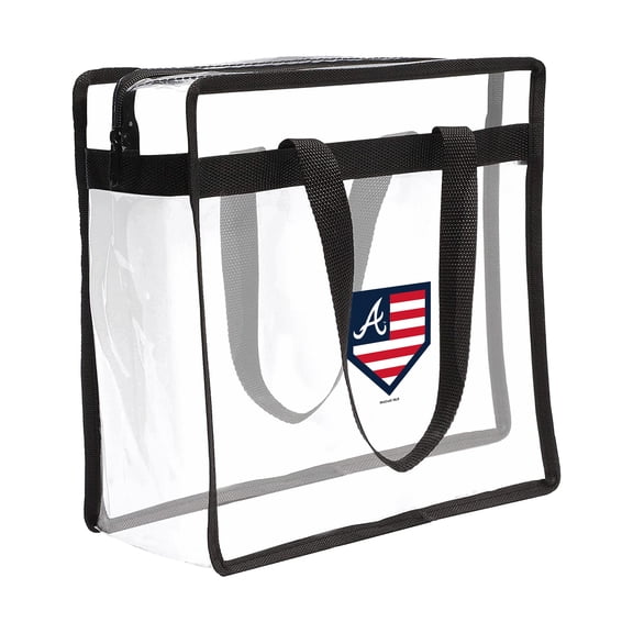 MLB Atlanta Braves Americana Clear Tote Bag