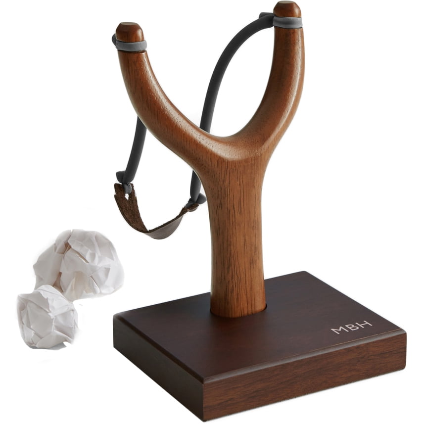 Personalized RedEnvelope Desktop Wood Slingshot