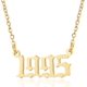 thumbnail image 1 of Collar colgante número de año de nacimiento collar de acero inoxidable número oro cumpleaños collar cadena brand modelStyleType, 1 of 2