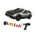 thumbnail image 3 of Coche de juguete RC Drift a escala 1:24, modelo de vehículo, coche de juguete deportivo Drift con carga USB, control remoto Negro Blanco, 3 of 9