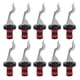 thumbnail image 2 of Accesorios para vino, 10PCS Prensa manual Corchos Tapón para botella de vino Tapón para botella Rendimiento sólido, 2 of 9