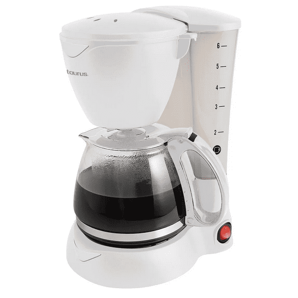 Cafetera Taurus De Goteo Coffeemax C6t 6 Tazas Blanco