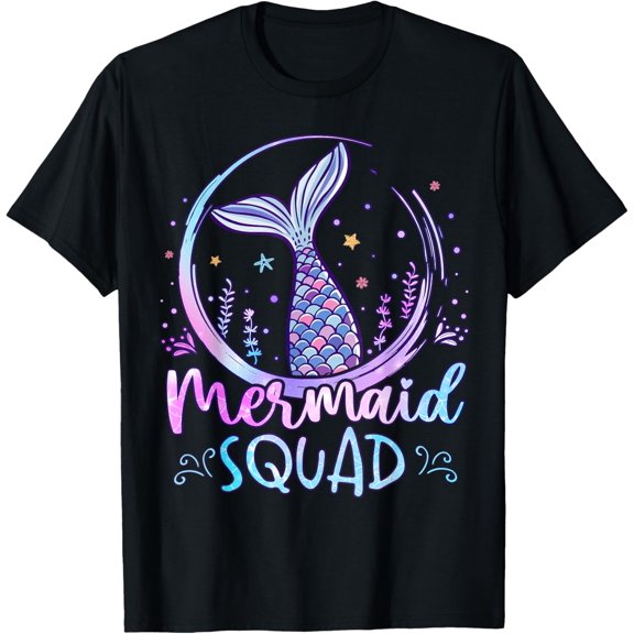 Party Girls Women Mermaid T-Shirt