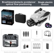 HNZENBW A28 Multifunctional RC Drones with Camera for Kid Adults,Electrically Adjustable Dual Camera for 8K HD,Optical Flow Hover & Avoidance