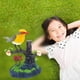 thumbnail image 4 of Pájaros eléctricos realistas con portalápices Mascotas electrónicas de animales Movimiento y sonido B Zulema Pájaro cantando, 4 of 8