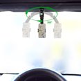 thumbnail image 4 of Muyoka Soporte de teléfono para visera giratoria de 1080 ° Espejo retrovisor para teléfono Soporte de GPS Estable antideslizante Universal Soporte de teléfono para salpicadero para la mayoría de vehíc Muyoka Hogar, 4 of 6