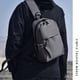thumbnail image 5 of Riñonera impermeable para hombre | Elegante mochila bandolera pequeña | Bolsa de viaje ligera de poliéster | Correa ajustable izquierda-derecha | Mochila informal para exteriores para hombre, 5 of 8
