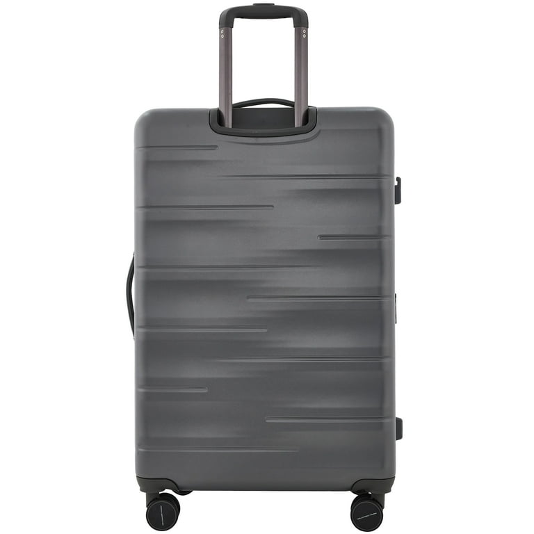 French Connection 4-Piece Expandable Rolling Hardside Luggage