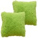 thumbnail image 1 of Funda de almohada de felpa, funda de almohada suave y cómoda de color sólido, 2 uds., 1 of 5