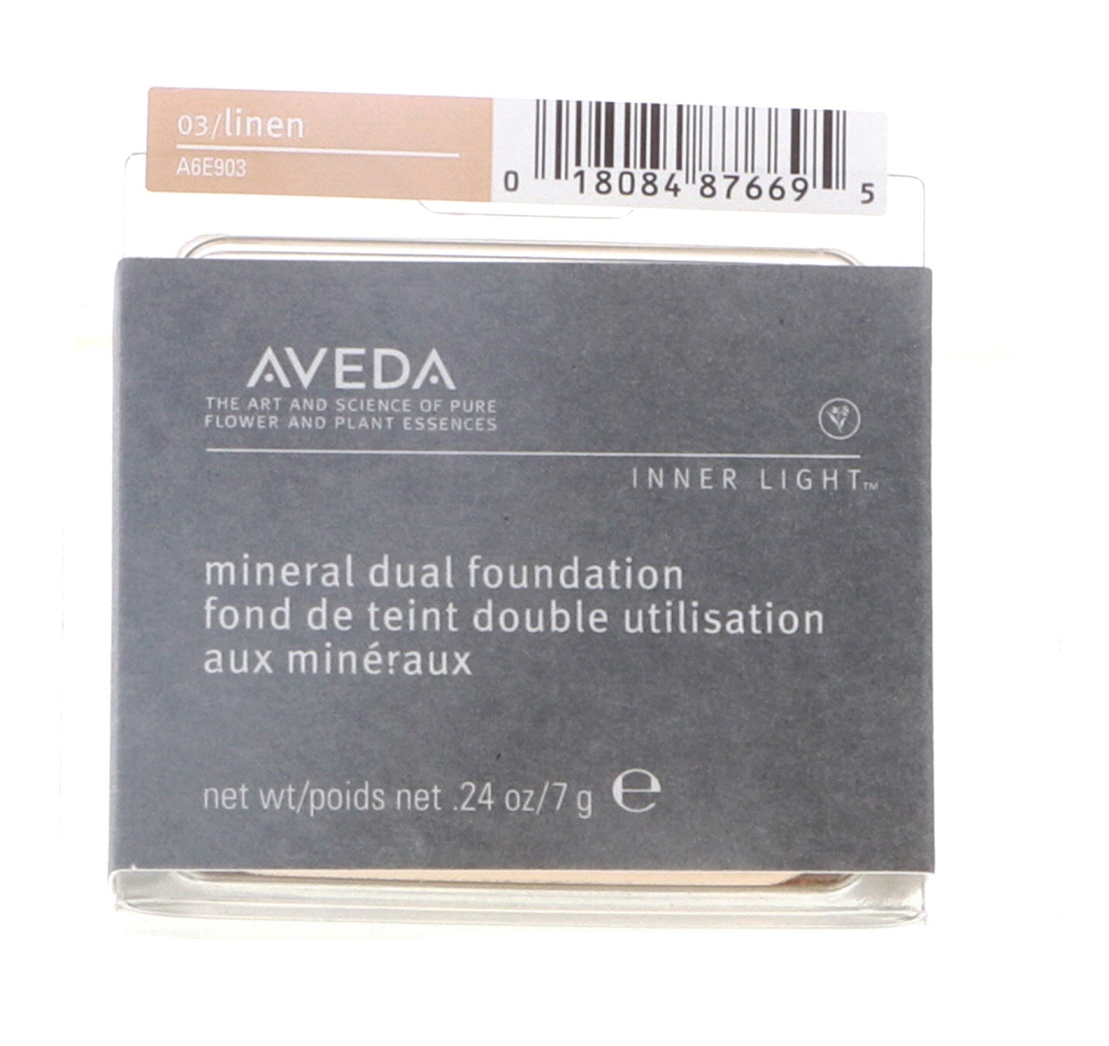 Aveda Mineral Dual Foundation, Linen, 0.24 oz