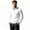 White, variant on Men's Long Sleeve 1/4 Zip Sun Protection Shirts Athletic Casual Golf Mock Neck Rash Guard Pullover