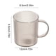 thumbnail image 3 of Organizadores y almacenamiento de armario, vaso transparente de 400 ml para enjuague bucal para parejas, vaso transparente para cepillos de dientes para niños con asa, vaso de plástico de alta estétic, 3 of 6