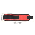 thumbnail image 2 of REGALWOVEN Rows Magnetic Wristband, Magnetic Wrist Band Tool Belt Holder Red 2, 2 of 6