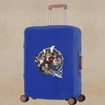 thumbnail image 1 of Luggage Cover Elasticity Dust-proof Travel Accessory Covers Apply To 18-32 Inch Suitcase Samurai Print Trolley Protective Case 8samurai019 XL (29-32inch), 1 of 6