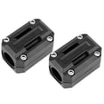 thumbnail image 3 of 2 Bloques Decorativos Anticolisión para Universal 22 mm 25 mm 28 mm Con 1 Par de Protectión de Parachoques de Motocicleta, Fórmula Antienvejecimiento de Nailon de Para, 3 of 7
