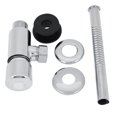 thumbnail image 2 of Valve de Chasse d'Eau pour Toilettes, Valve de Chasse Manuelle en Alliage de Zinc Durable, Valve de Chasse d'Eau de Salle de Bain Performance Finement Réglée, 2 of 8