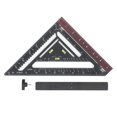 thumbnail image 2 of Viga De Metal, Escuadra De Carpintero Multiusos, Básculas Transparentes De 90 Grados Para Diseños Arquitectónicos De Muebles, 2 of 7
