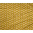 thumbnail image 4 of oneOone Polyester Lycra Gamboge Yellow Fabric Chevron Bandhani Craft Projects Decor Fabric Printed By The Yard 56 Inch Wide, 4 of 4