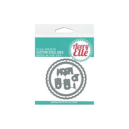UPC: 0811568028906 | Avery Elle Die Elle-Ments Holiday Circle Tags