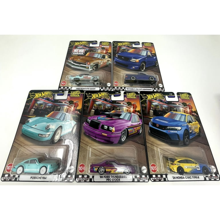 Hot Wheels 1:64 Boulevard Set (#51-55) | Corvette Z06, Supra