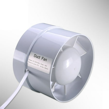 mandi kamar extractor duct plafon kipas 320m exhausted ducted otomatis angin ukuran