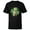 Black, variant on Star Wars Yoda Lucky Shamrock St. Patrick’s Day - Short Sleeve T-Shirt for Kids - Customized-White