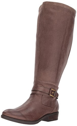 Baretraps Women's BT Yvonna2 Riding Boot, Mushroom, 6 US/6 M US