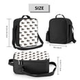thumbnail image 2 of Lsque Dachshund Dog Lunch Bag Lunch Box for Women Men Reusable Insulated Lunch Tote Bag,Leakproof Thermal Cooler Sack Food Handbags Case High Capacity, 2 of 9