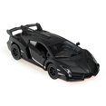 thumbnail image 1 of Lamborghini Veneno 1/36 Matt Black, 1 of 2