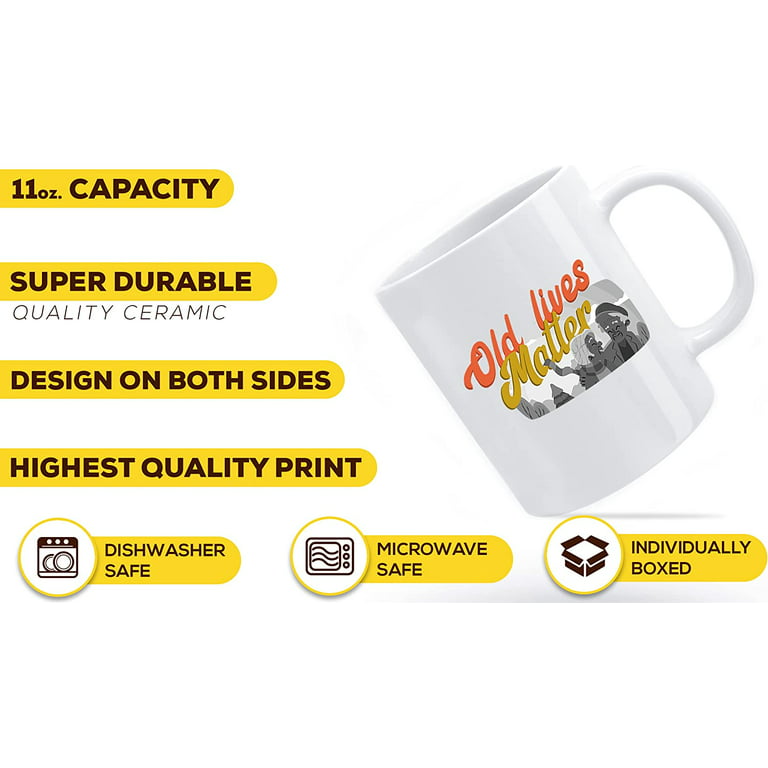 11 oz Two Tone Colored Mug - Yellow – Blank Sublimation Mugs