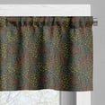 thumbnail image 5 of Ambesonne Garden Art Valance & Curtain, Wildlife of Forest, 55"x36", Royal Blue Army Green, 5 of 6
