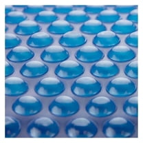 Blue 14 ft Round Pool Solar Cover | 800 Series | Heat Retaining Solar Blanket | for Heating Inground & Above Ground Swimming Pools | Includes 6 Heavy-Duty Grommets