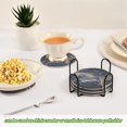 thumbnail image 6 of Capricornus Of Zodiac Coasters with Holder for Coffee Table 6 Pcs Drink Coaster Sets Absorbent for Home Decor 4 inch, 6 of 7