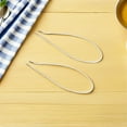 thumbnail image 4 of WASHWEPE 50Pcs Soft White Elastic Band Rope with Metal Ends Ideal for Mask Making and Bracelet Stringing, 4 of 8