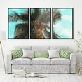 thumbnail image 2 of IDEA4WALL 3 Piece Canvas Wall Art Tropical Palm Trees Canvas Prints Framed Wall Art Decor, 2 of 4