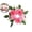 Watermelon Red, variant on Rose Candle Rings, Wreaths Artificial Flowers Multicolor Wreath Decor for Tables Party Valentine Day Home Dinner Decoration