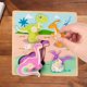 thumbnail image 3 of Rompecabezas de clavijas de madera para niños, rompecabezas de clavijas de aprendizaje educativo Montessori | Rompecabezas colorido de formas de madera para el aprendizaje preescolar, 3 of 5