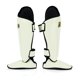 thumbnail image 3 of Espinilleras Fairtex SP8 Muay Thai Syntek de piel blanca, 3 of 5