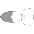 thumbnail image 2 of Rvinyl Window Tint Kit Compatible with Lexus ES 2002-2006 - Front Precut Kit - 50%, 2 of 8