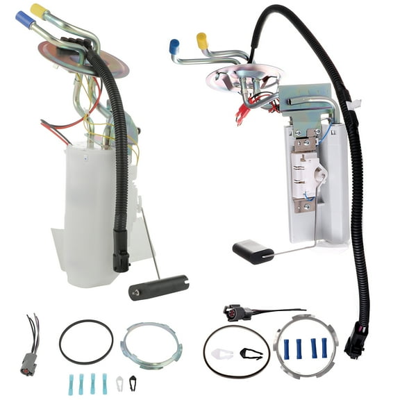 cciyu Fuel Pump Assembly Replacement for 1992-1996 For Ford For F-350 4.9L 5.8L 7.5L With 17 Gallon Tank w/Midship Tank,1997-1998 For Ford For F-350 5.0L With 17 Gallon Tank w/Midship Tank SP2005H