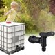 thumbnail image 4 of Adaptador de grifo de tanque de plástico, caja de almacenamiento de agua IBC de 3/4", adaptador de grifo de manguera de jardín, para colector de agua de lluvia, 4 of 5