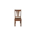 thumbnail image 4 of Porter Designs Kalispell Solid Sheesham Wood Dining Chair in Harvest (Set of 2), 4 of 4