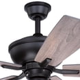 thumbnail image 3 of Vaxcel Huntley 52-in. Farmhouse Indoor Ceiling Fan with Schoolhouse LED Light Kit and Remote, 3 of 9