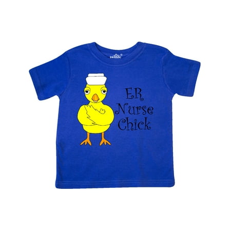

Inktastic ER Nurse Chick Gift Toddler Boy or Toddler Girl T-Shirt