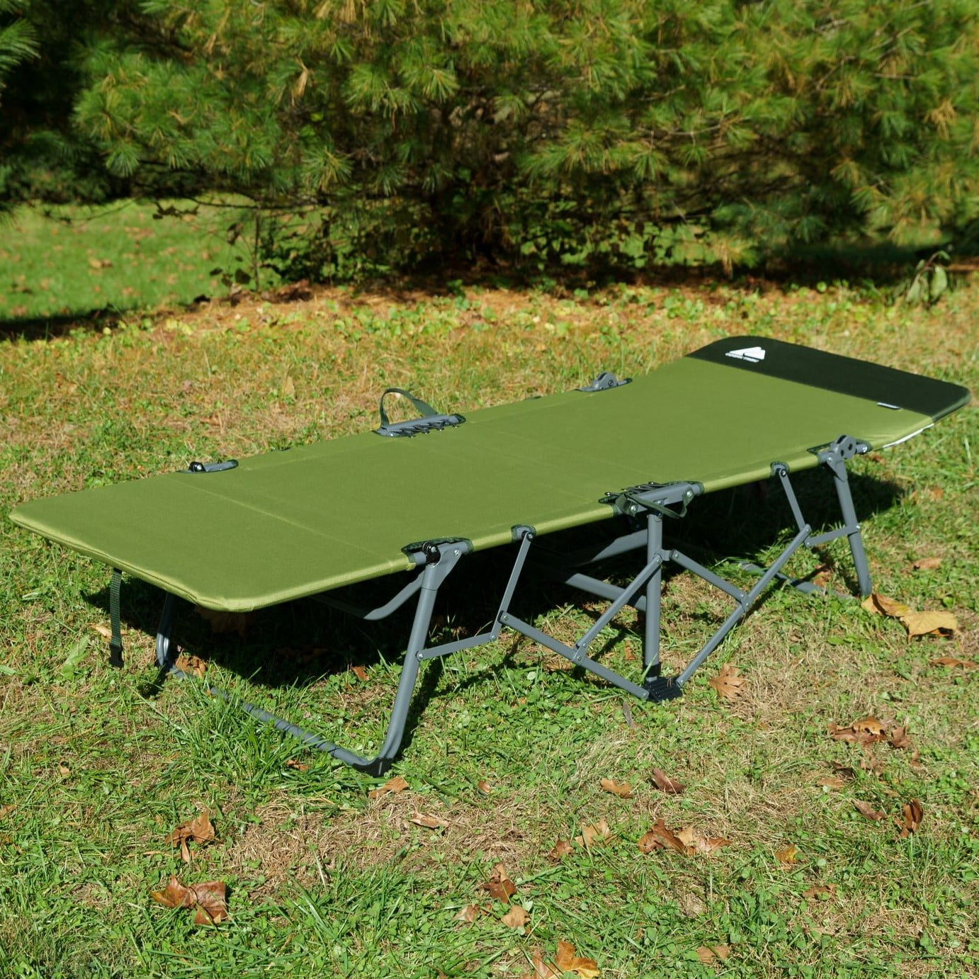 Ozark Trail Adult Quick Fold Speedy Camp Cot, Green, 79 Ozark Trail Adult Quick Fold Speedy Camp Cot, Green, 79