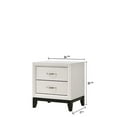 thumbnail image 6 of Shina Chalk Panel Bedroom Set Special Twin 6 Piece: Bed, Dresser, Mirror, 2 NightStands, Chest, 6 of 13
